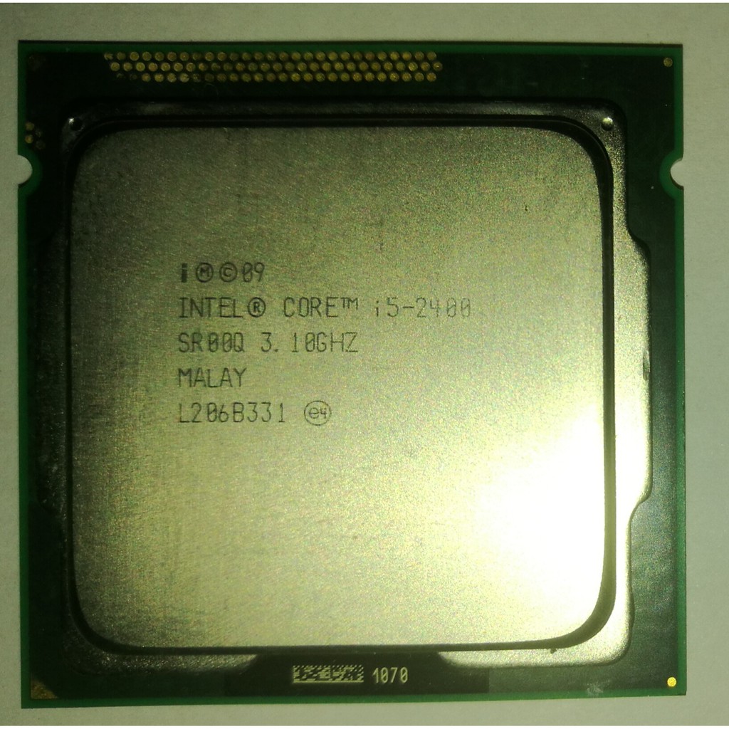 Intel core i5 2400 какое поколение