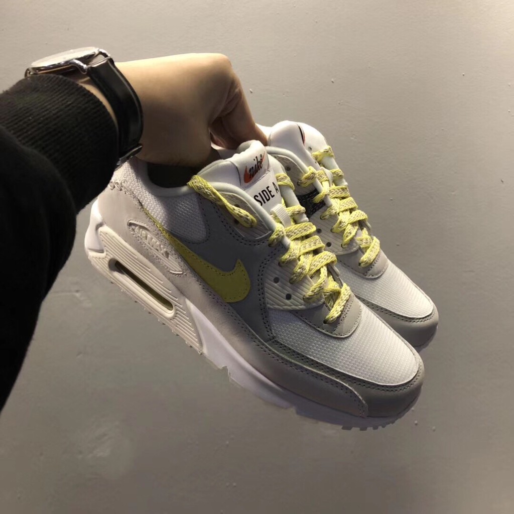 nike air max off white yellow