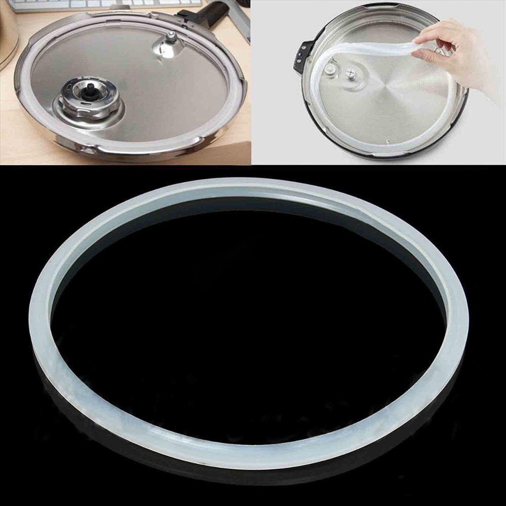Replacement Silicone Rubber Clear Gasket Home Pressure Cooker Seal Ring