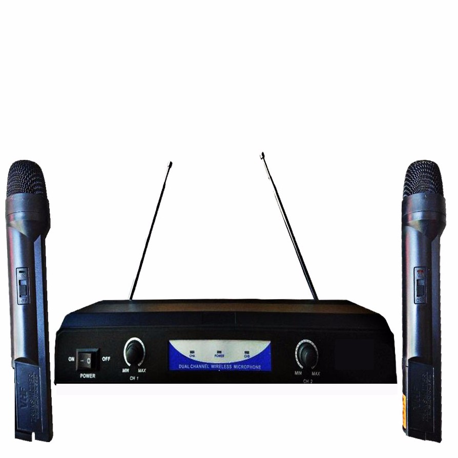 Vocopro Vhf-3005 Dual Channel Vhf Wireless Microphone, 52% Off