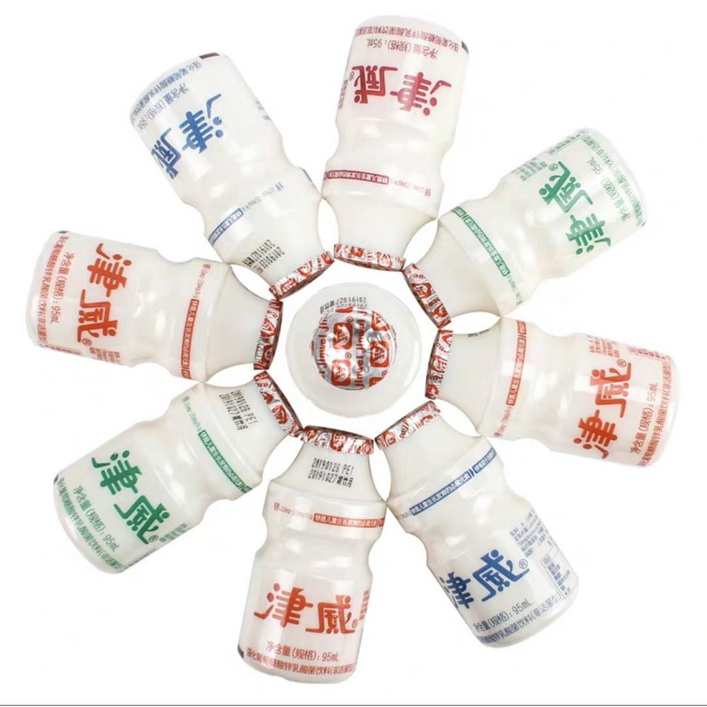 EQGS Yakult Like 95ML Jinwei Yogurt Probiotic Drink 4pcs Per Pack