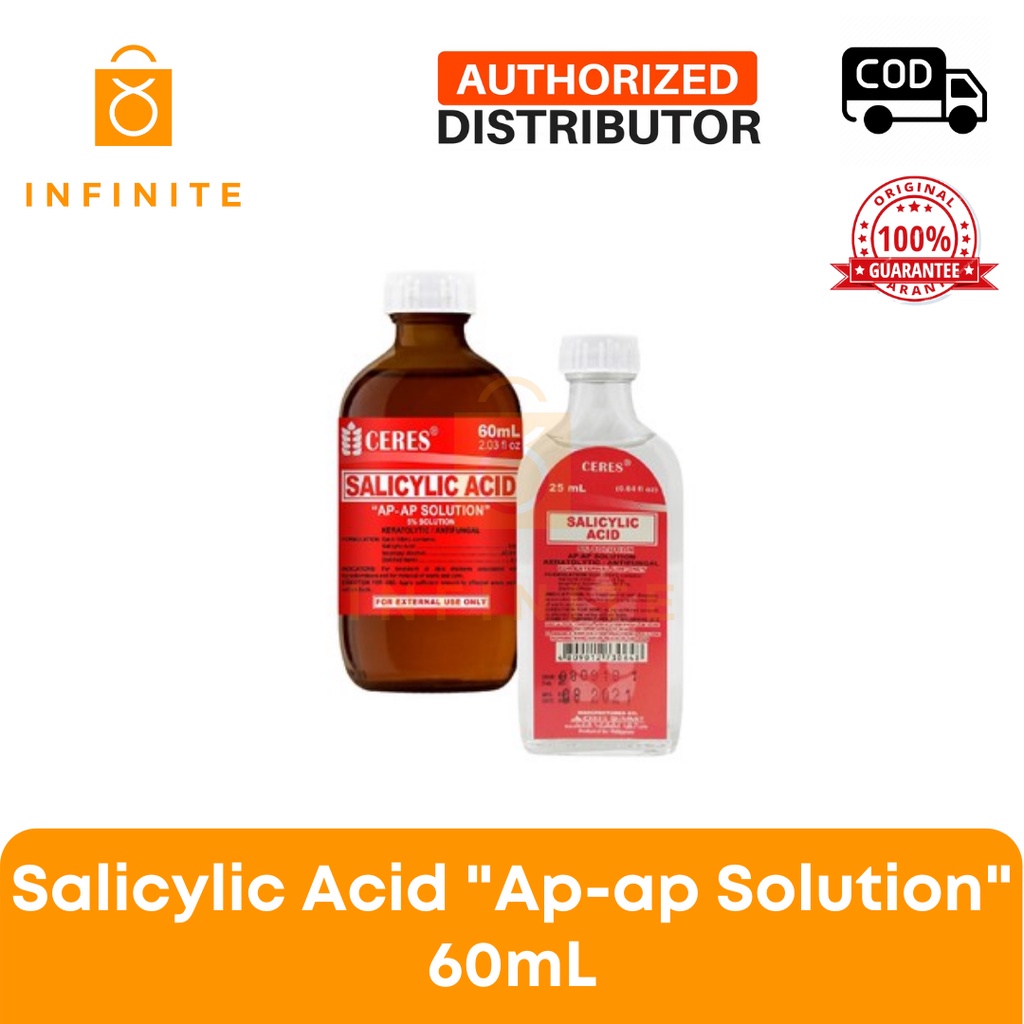 Salicylic Acid "Apap Solution" 60mL Shopee Philippines