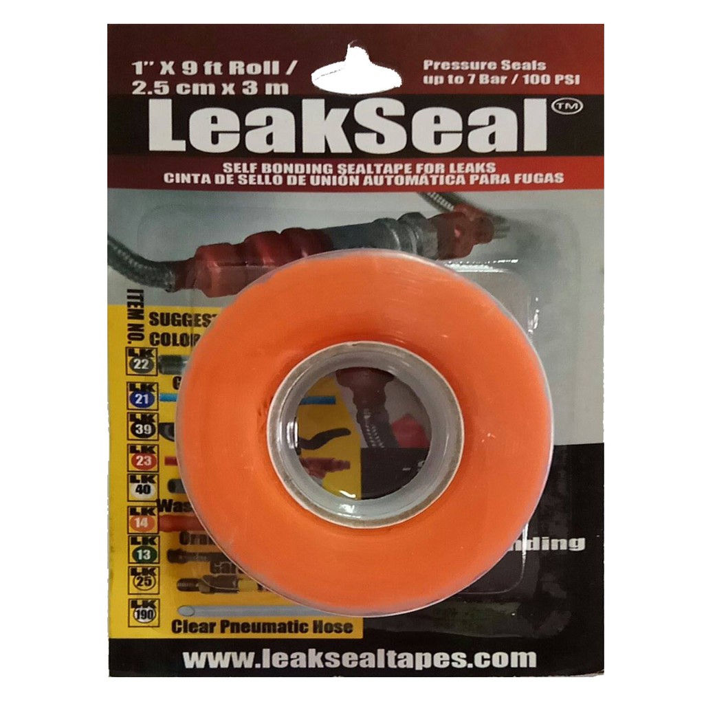 Leakseal SelfFusing/Leak Sealing Tapes No. LK14 (Orange) Shopee Philippines