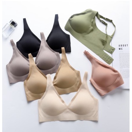 Japanese SUJI Bra Japanese SUJI Invisible-Button Black-Technology Bra ...