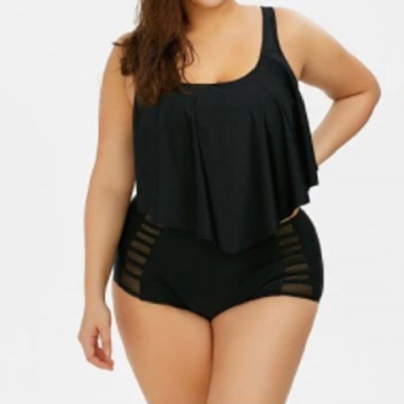 plus size super high waisted bikini