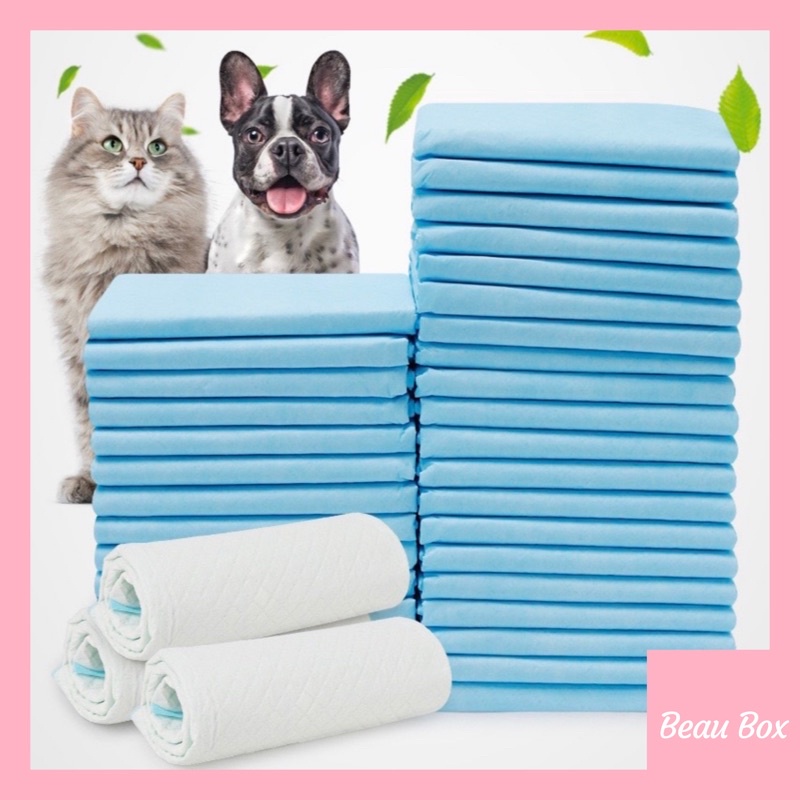 BEAUBOX PETS urine pee poop pad training pet puppy dog cat kitten potty
