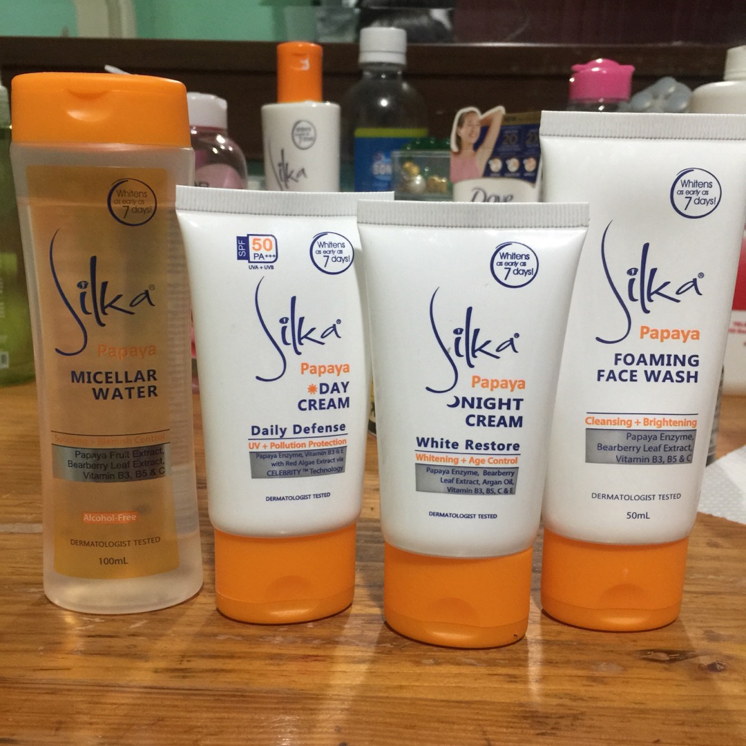 silka skin care set
