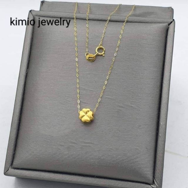 750金 SAUDI GOLD CLOVER NECKLACE STATION 再再販！ icqn.de