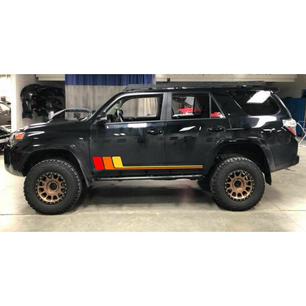 X2 Retro Decal Stripes for Toyota 4Runner 5th generation Shopee