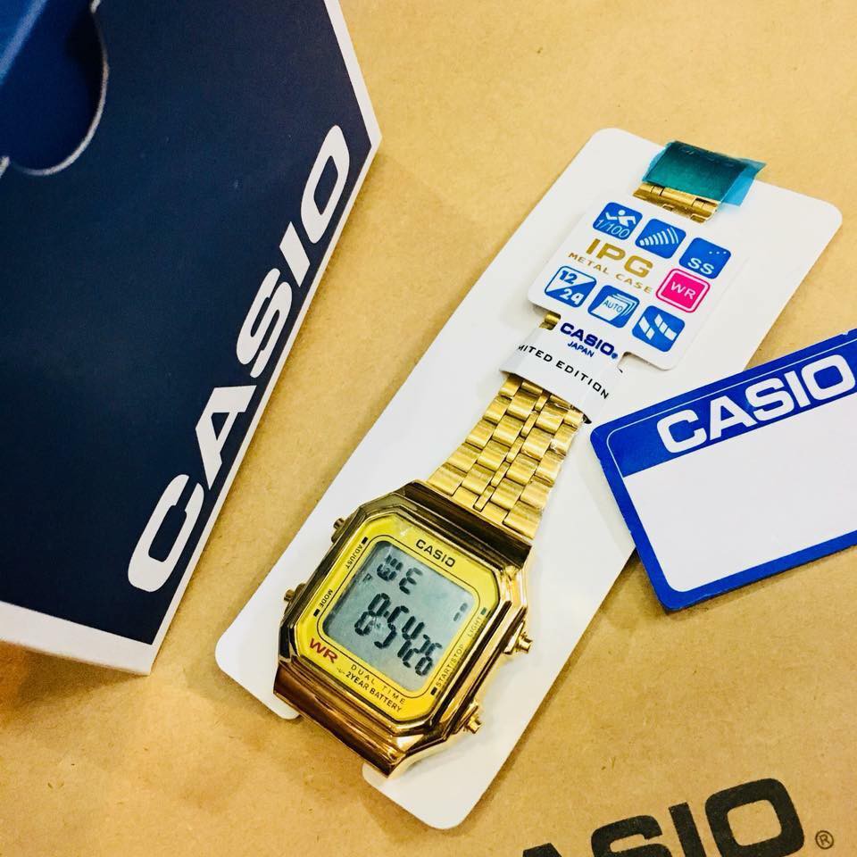 casio metal case