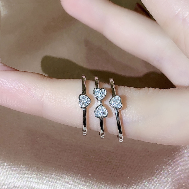 Fashion Four Leaf Clover Ring Female Sterling Silver Three In One Combination Detachable 3 In 1 Shopee Philippines