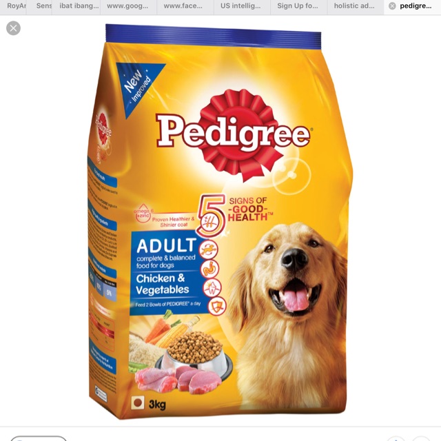 pedigree working dog food