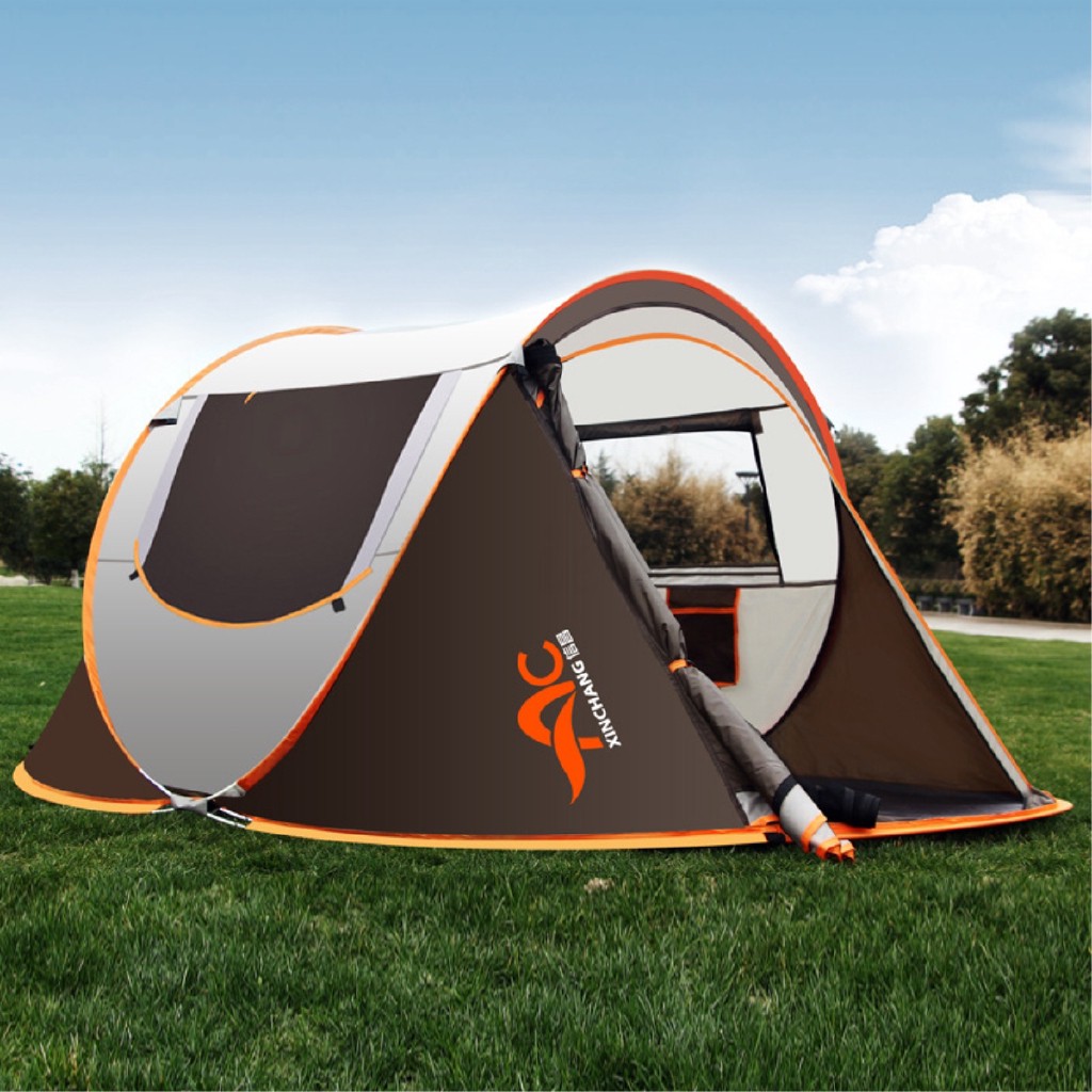 EVEREST 3 4 Person Family Instant Pop Up Tent Outdoor Waterproof   7ae113a7a58536e463cbe55acb8af849