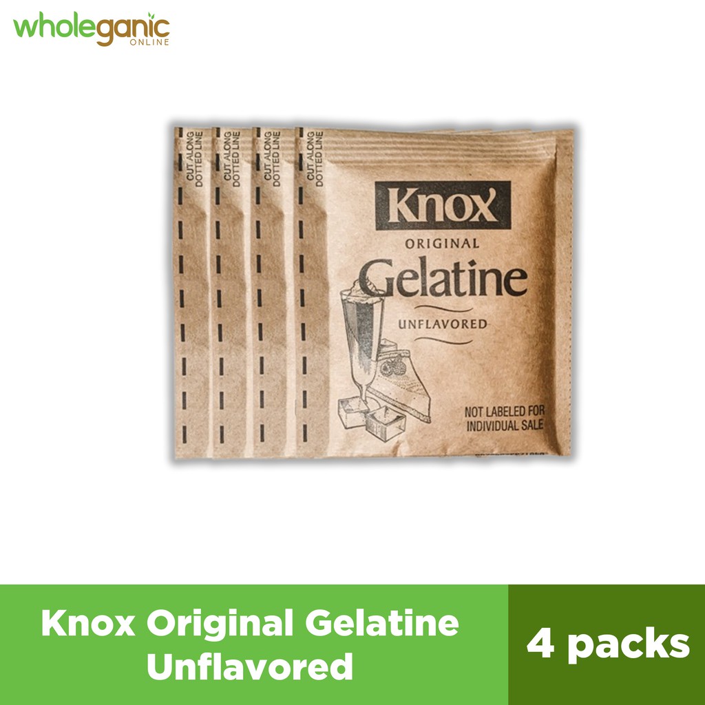 Knox Unflavored Gelatin (1 Sachet) Shopee Philippines