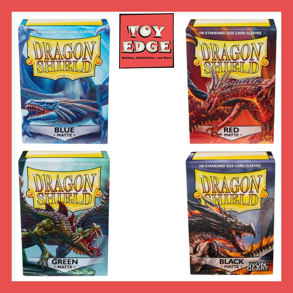 Dragon Shield Matte / Non Glare ( 100 Standard Size Card Sleeves ) Shopee Philippines