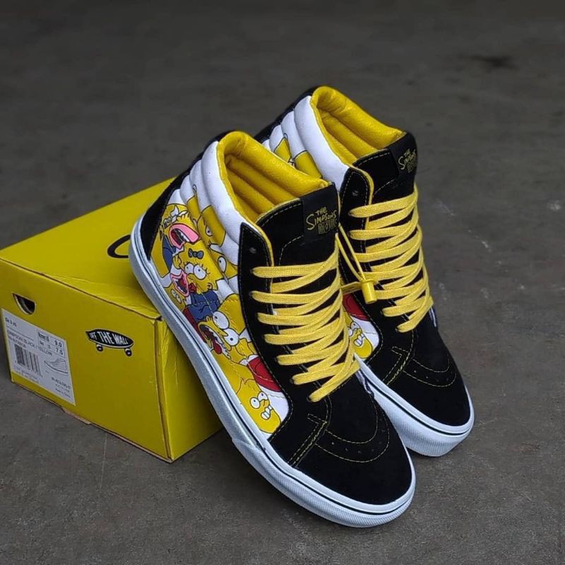 the simpson vans shoes