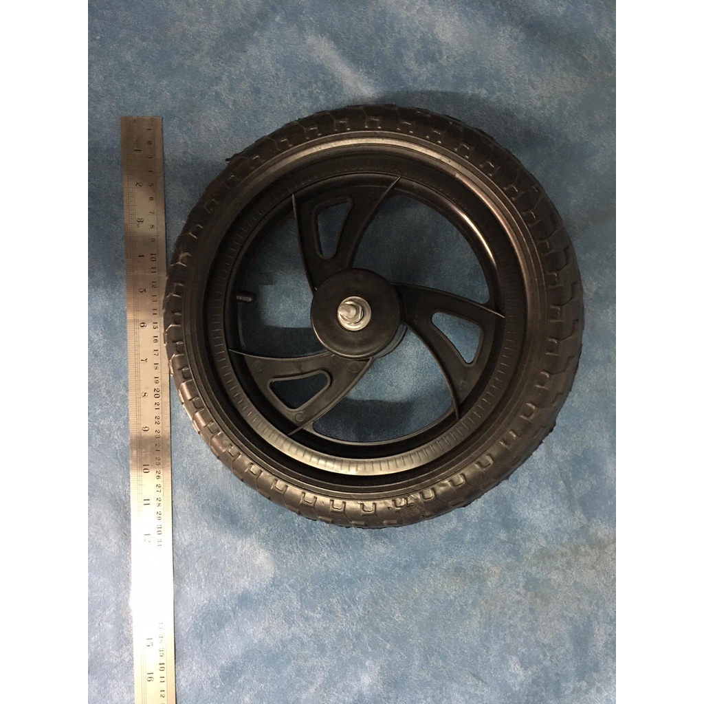 Balance Bike Wheel, 12 Inch EVA Polymer Foam Tire Air Free Tire, Fits