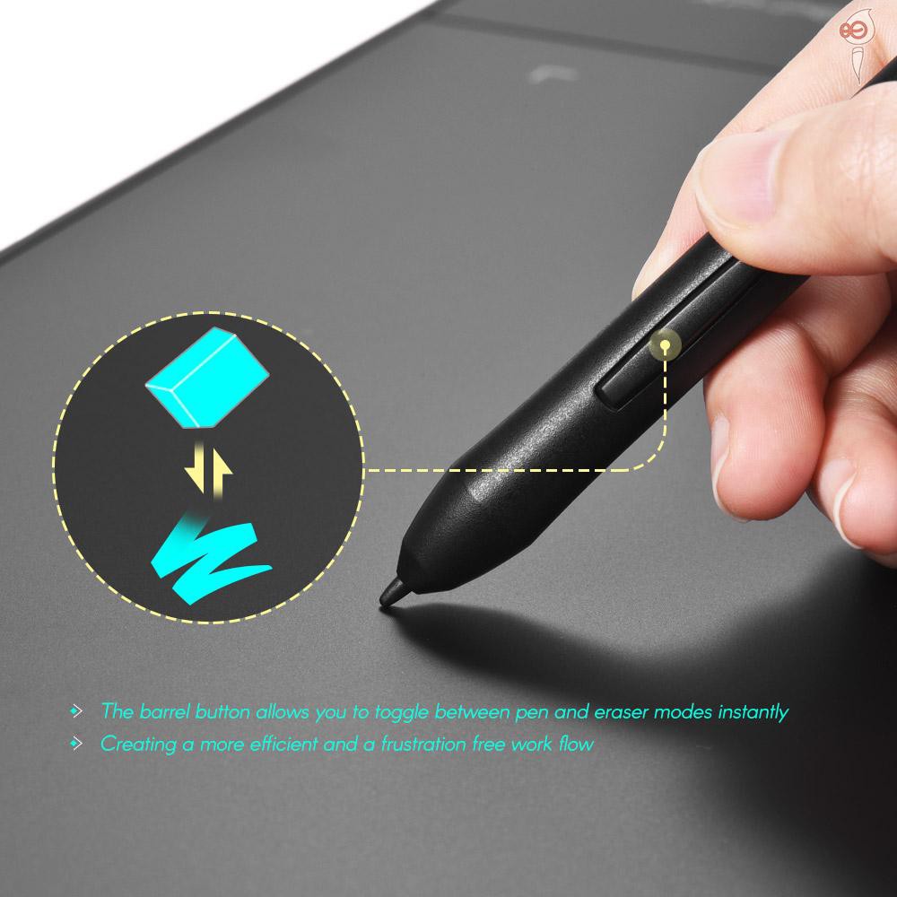 XPPEN P01 Batteryfree Passive Stylus Drawing Tablet Pressure Pen for