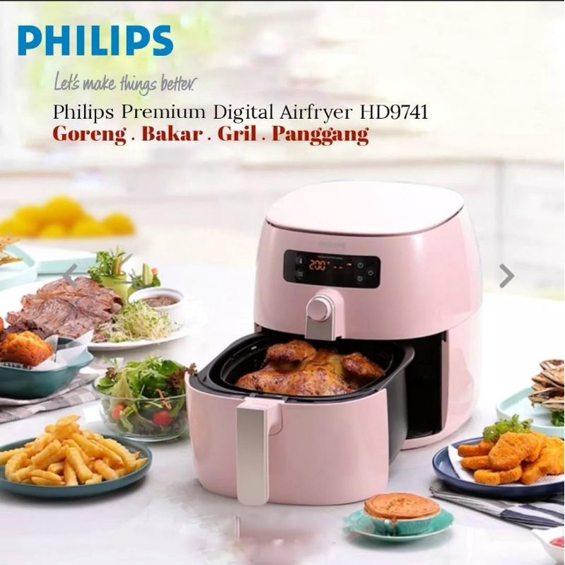 Philips Premium Digital Airfryer Pink Lychee Shopee Philippines
