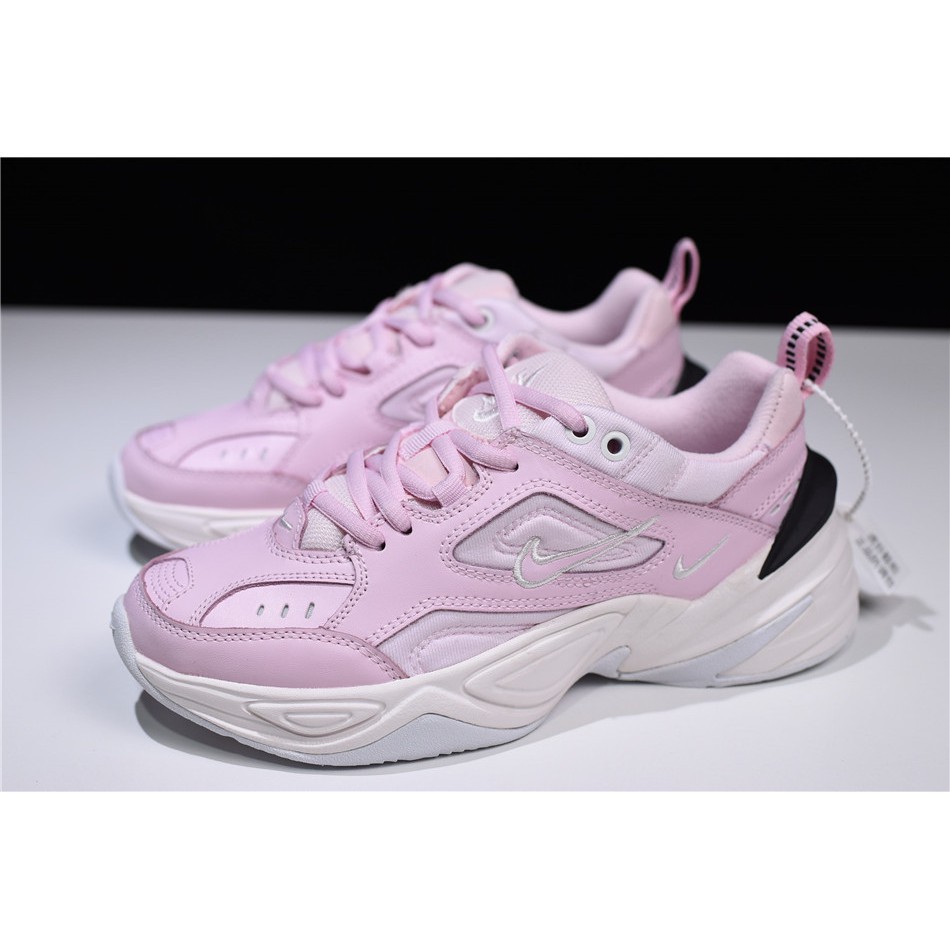 nike m2k tekno sneakers in pink
