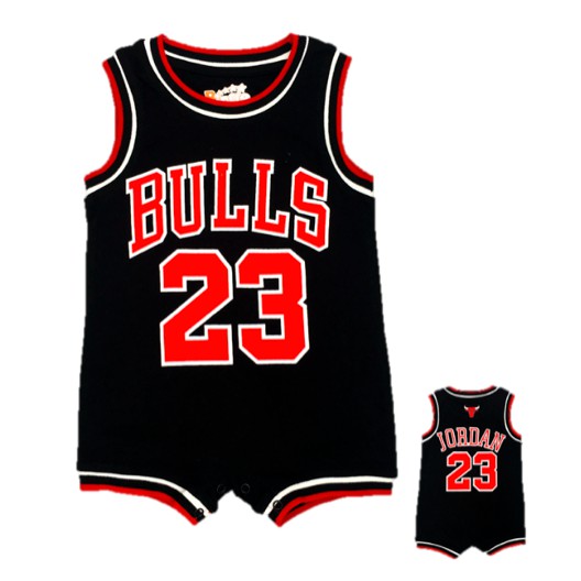 Baby Basketball Romper - Chicago Bulls 