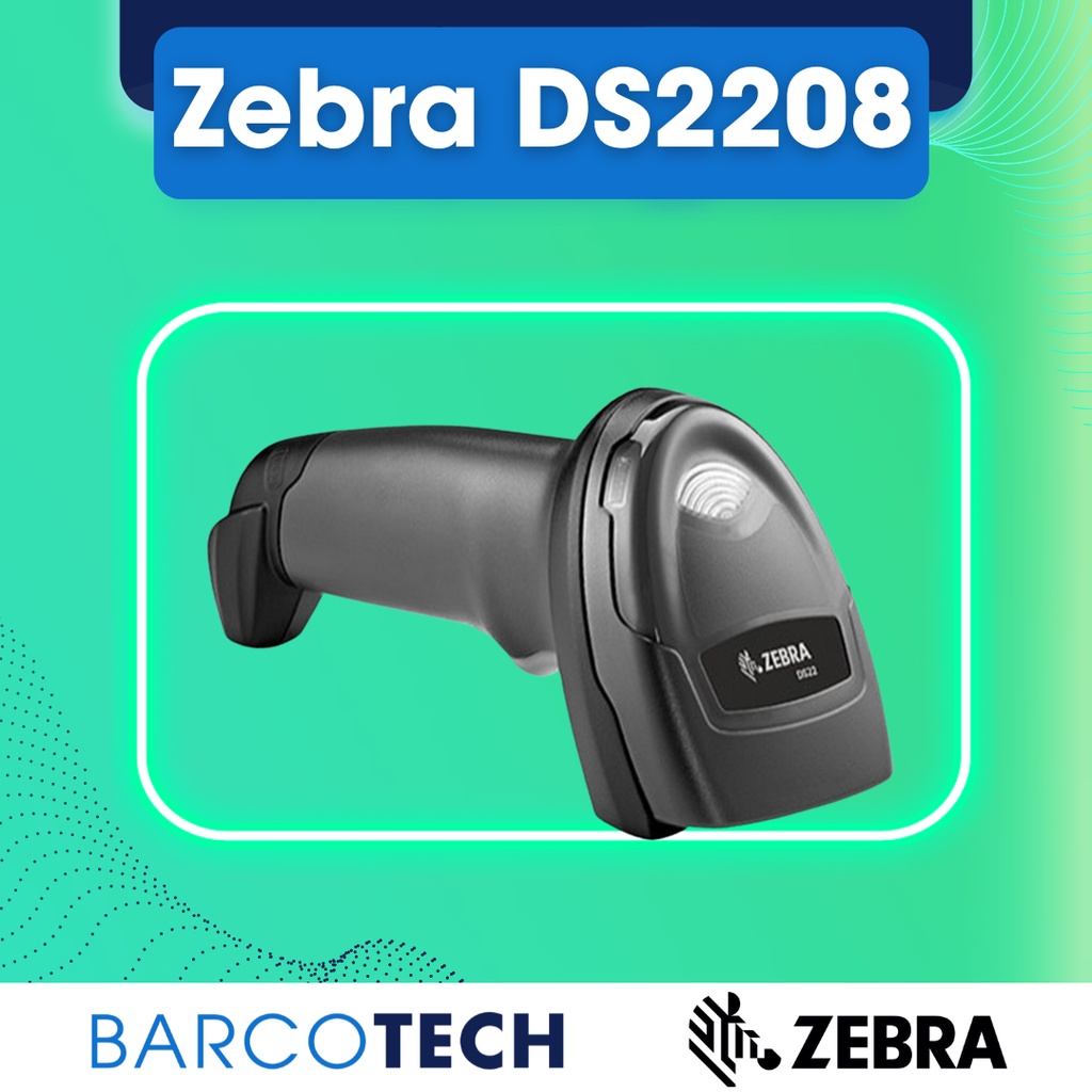 Zebra Ds2208 Handheld Barcode Scanner 2d Corded W Stand Shopee Philippines 8832