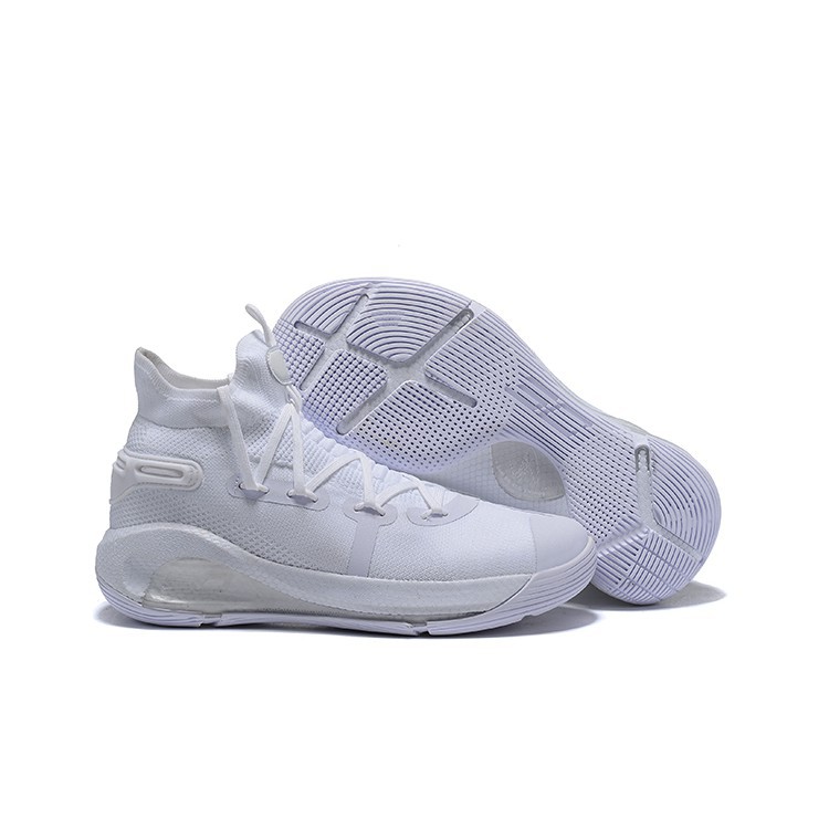 triple white basketball shoes