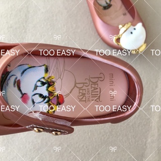 【Philippine cod】 Melissa Beauty and the Beast Girl's Jelly shoes princess shoes  OEM(1-4years Old #4
