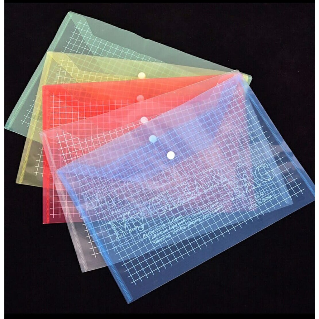 Polka dots design A4 Size Expanding Envelope File Folder Organizer