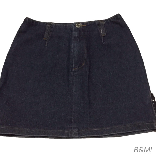 black denim skirt cheap