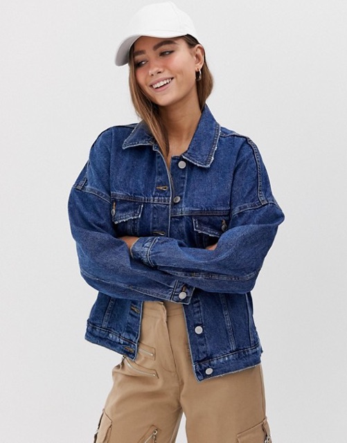 bershka denim jacket price