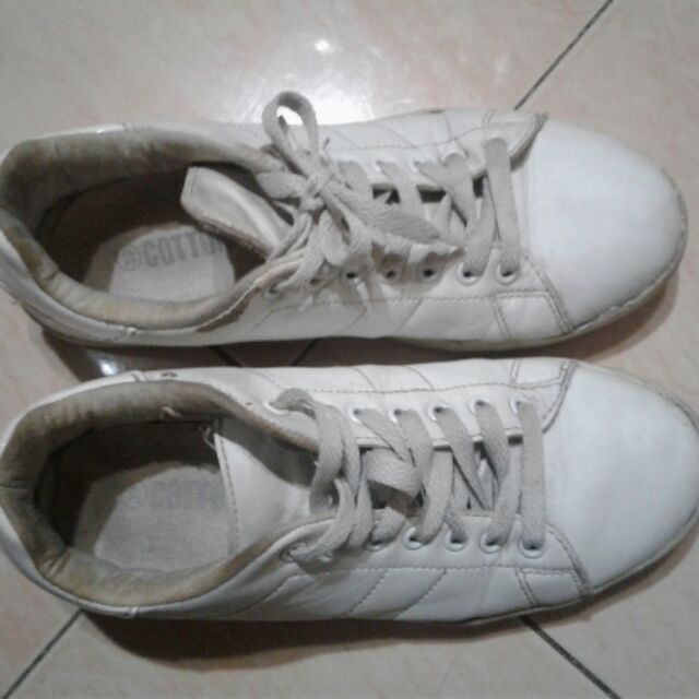 cotton on white shoes