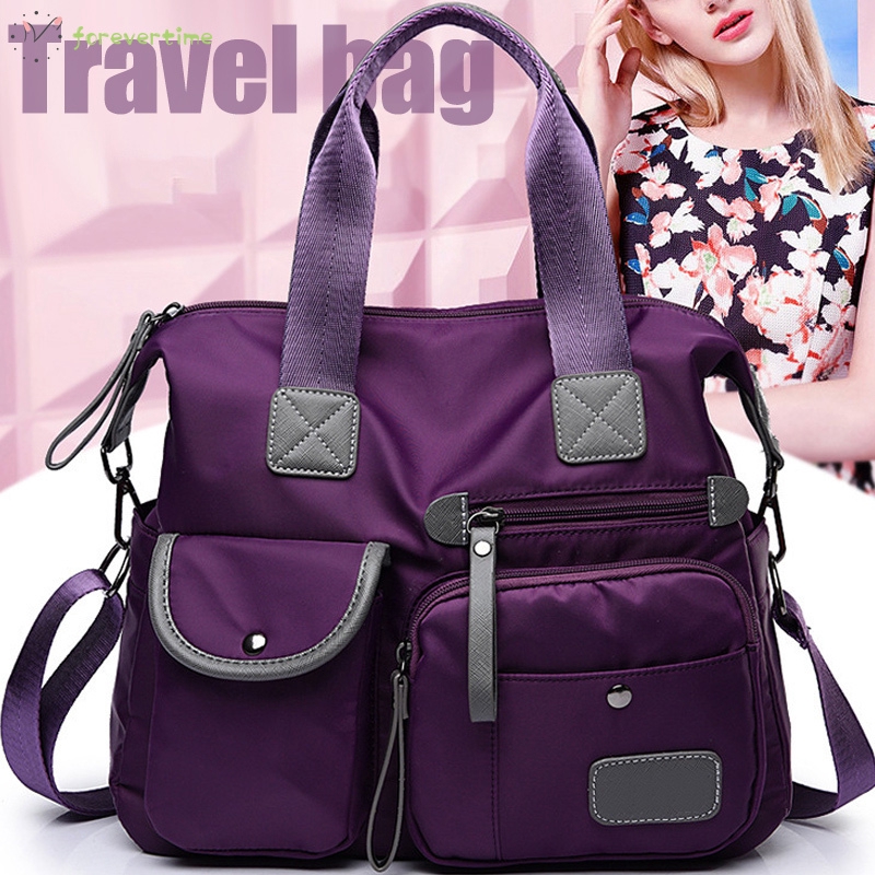 portable travel shoulder bag for women