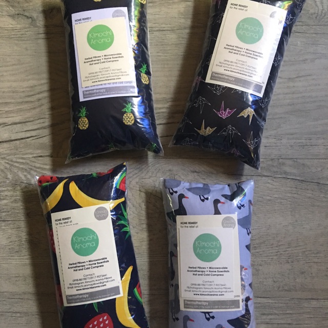 Kimochi Aroma Hot Cold Herbal Pillow Compress Shopee Philippines