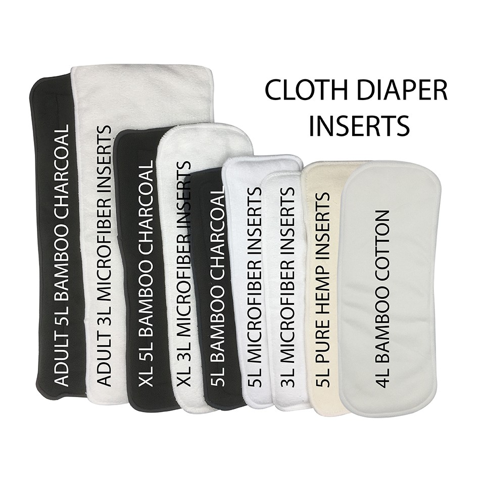 cloth diaper inserts bamboo