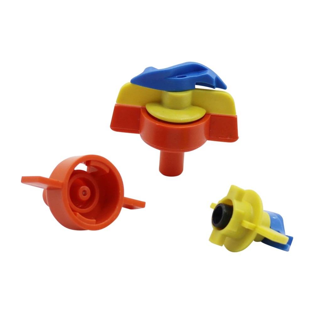 10 Pcs 6mm Rotating Sprinkler 360 Degrees Mist nozzle Garden Watering Drip