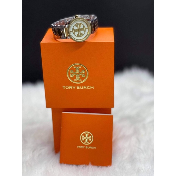 Tory Burch Watch (2tone) ORIGINAL | Shopee Philippines