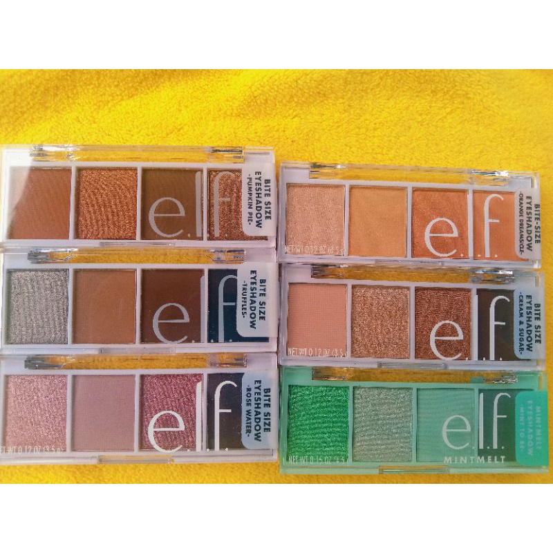 ELF Bite Sized Eyeshadow Quads Shopee Philippines