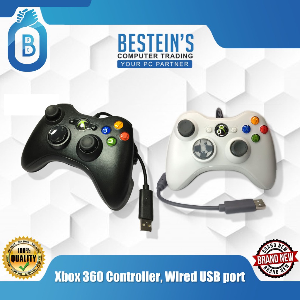 Xbox 360 Controller, Wired USB port Shopee Philippines