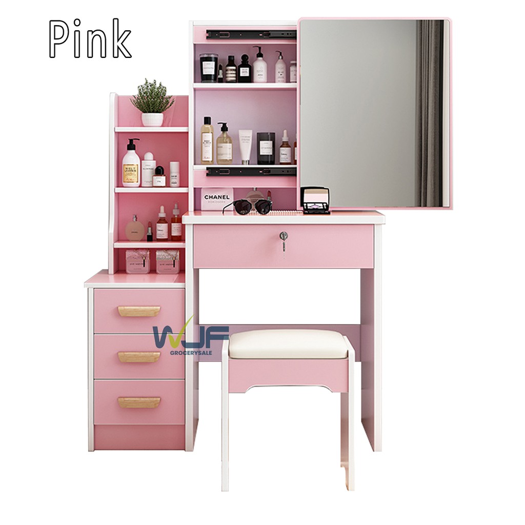 WJF Europeanstyle bedroom multifunctional dressing table Shopee