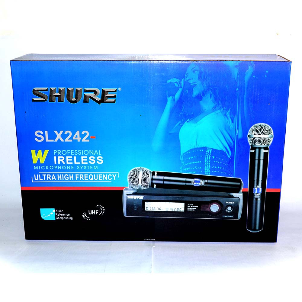 Shure SLX242 UHF Wireless Microphone Shopee Philippines
