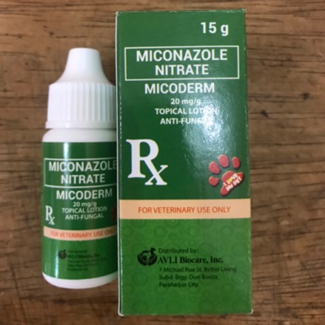 Micoderm Anti-Fungal Topical Lotion for Pets 15g | Shopee Philippines