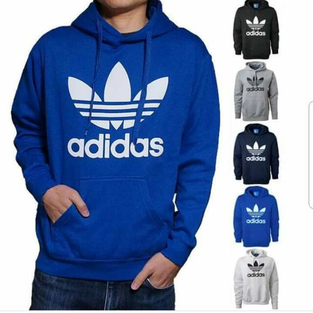 ADIDAS Jacket hoodie UNISEX Cottony fabric good quality | Shopee Philippines