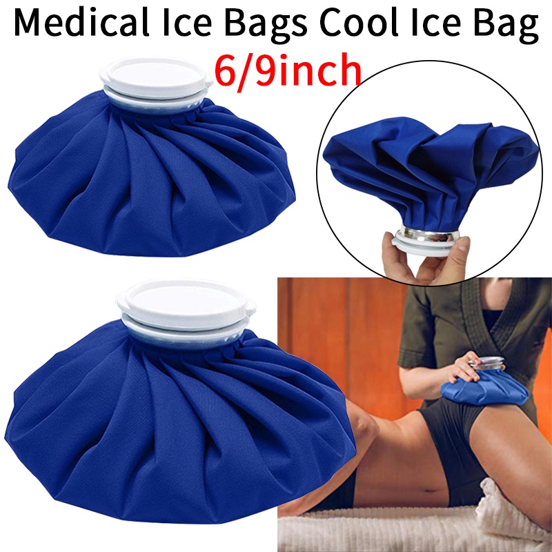 Ice Bags Cool Ice Bag Reusable Sport Injury Durable Muscle Aches First