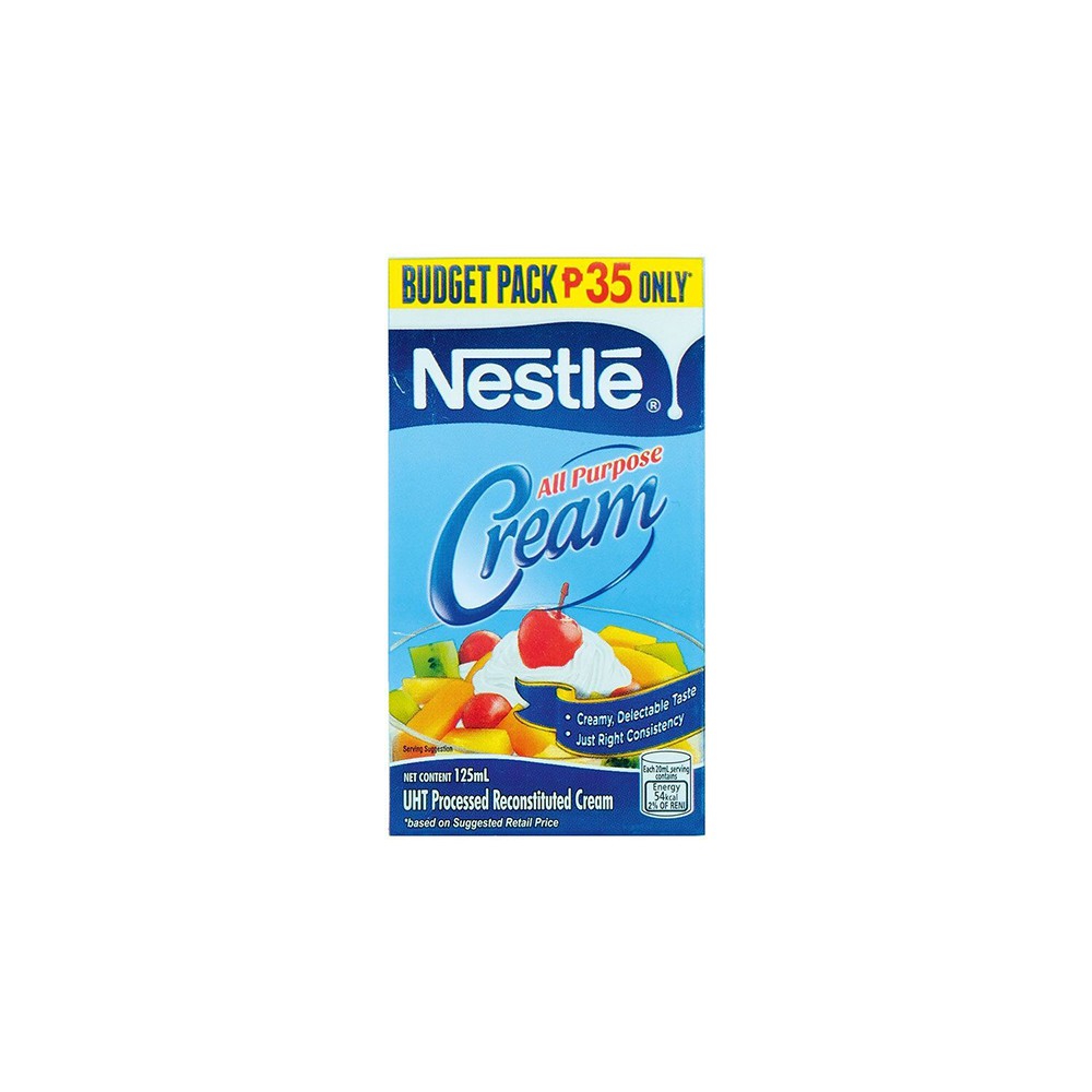 Nestle All Purpose Cream 125ml Shopee Philippines