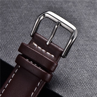 Free tools / Business soft strap leather strap calf leather men's and women's strap watch accessories Bracelet 16mm 18mm 20mm 22mm 24mm #8