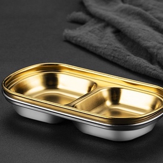 Korean samgyupsal saucer stainless steel Sauce Dish Seasoning Dish Dipping Bowl #6