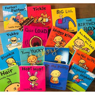 Leslie Patricelli board books Series 16 books | Shopee Philippines