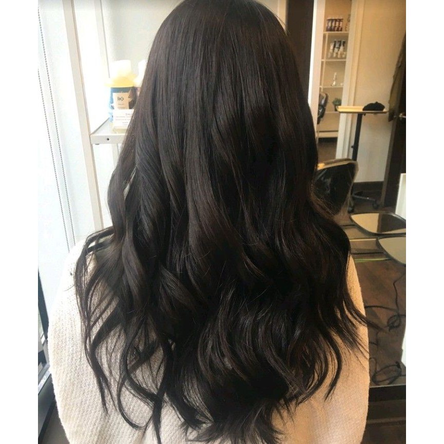 Dark Brown Permanent Hair Color  for covering White Gray Hair Natural Brown  Black Hair Color | Shopee Philippines