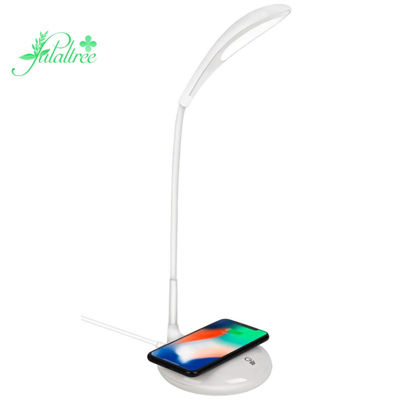 desk lamp with wireless charger